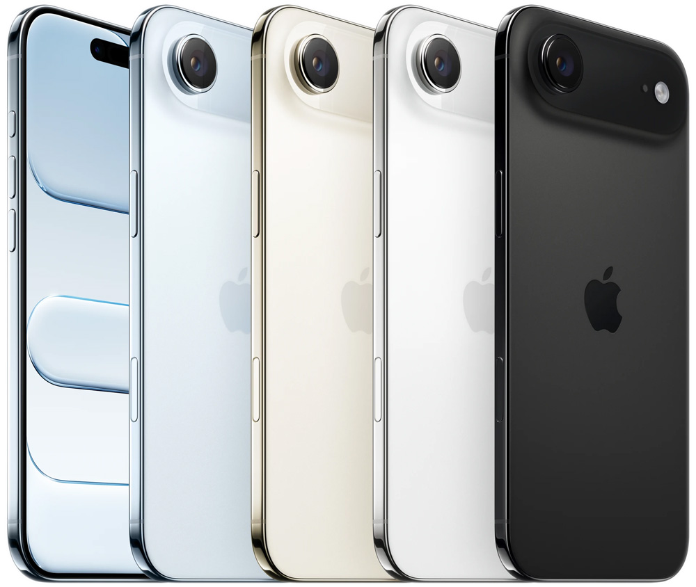 Apple iPhone Air colors