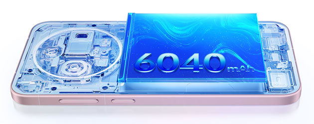6040mAh battery vivo X300 6040mAh Blue Ocean battery