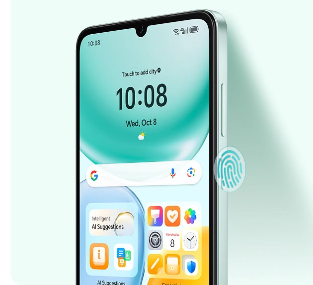 Honor X5c Side Fingerprint Power Button Honor X5c Side Fingerprint Power Button