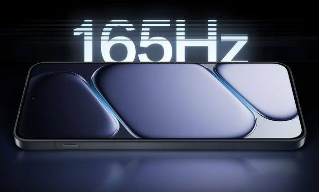 OnePlus Ace 6 display with 165Hz 6.83 inch screen 2800 x 1272 resolution OnePlus Ace 6 display with 165Hz: 6.83-inch screen (2800 x 1272 resolution)