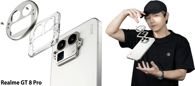Realme GT 8 Pro with Modular Camera Design Realme GT 8 Pro with Modular Camera Design