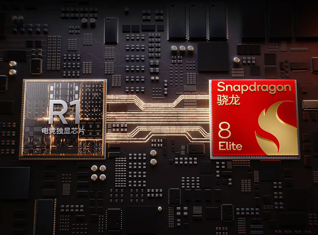 Realme GT 8 is powered by the Qualcomm Snapdragon 8 Extreme Edition running alongside a dedicated Gaming Graphics Chip R1 Realme GT 8 is powered by the Qualcomm Snapdragon 8 Extreme Edition running alongside a dedicated Gaming Graphics Chip R1.