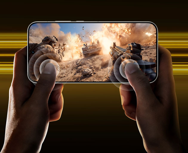 Realme GT 8 with 3200Hz instantaneous touch sampling rate specifically for the virtual fire and aim buttons Realme GT 8 with 3200Hz instantaneous touch sampling rate specifically for the virtual fire and aim buttons