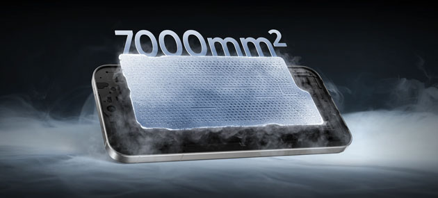 Realme GT 8 with 7000mm² VC heat sink Realme GT 8 with 7000mm² VC heat sink