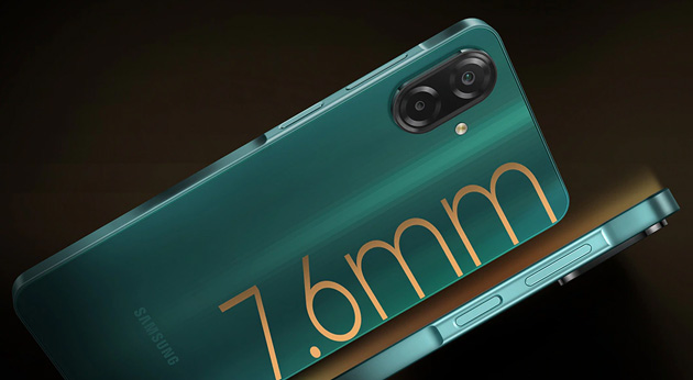 Samsung Galaxy F07 Design Slim Light and Resilient Samsung Galaxy F07 Design: Slim, Light, and Resilient