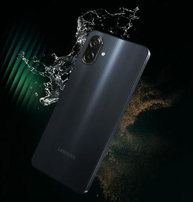 Samsung Galaxy M07 has an IP54 rating for protection against dust and water Samsung Galaxy M07 has an IP54 rating for protection against dust and water.