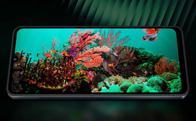 Samsung Galaxy M07s 6.7 inch screen with HD resolution 720 x 1600 and 90Hz Refresh Rate Samsung Galaxy M07’s 6.7-inch screen with HD+ resolution (720 x 1600) and 90Hz Refresh Rate.