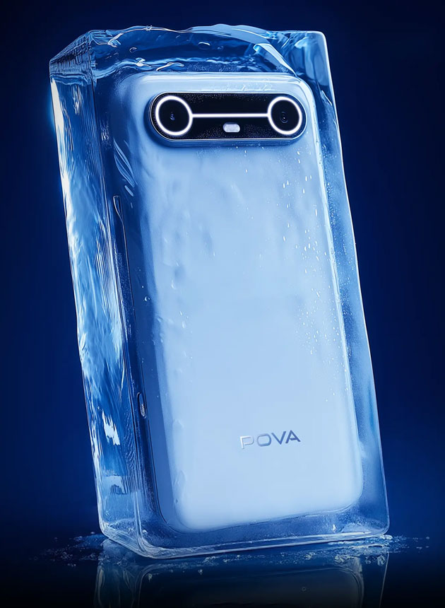 Tecno Pova Slim Advanced cooling system Tecno Pova Slim Advanced cooling system