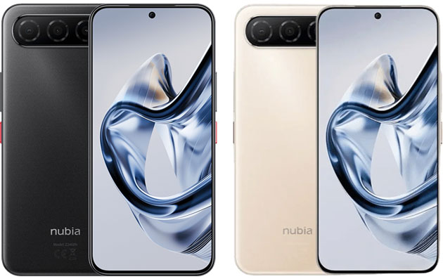 The colors of the ZTE nubia Air are Titanium Black and Titanium Desert The ZTE Nubia Air comes in Titanium Black and Desert Titanium colors, weighs 172 grams, and is 5.9mm thick.