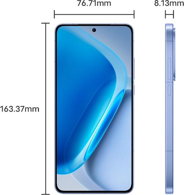 iQOO Neo 11 measures 163.37 mm x 76.71 mm and at 8.05 mm thick iQOO Neo 11 measures 163.37 mm x 76.71 mm and at 8.05 mm thick.