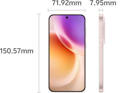vivo X300 has a body with a thickness of 7.95 mm and a weight of 190 grams vivo X300 has a body with a thickness of 7.95 mm and a weight of 190 grams.