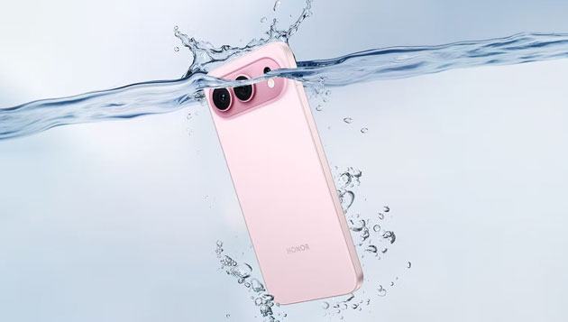 Honor 500 Supports IP68, IP69, and IP69K dust and water resistance.