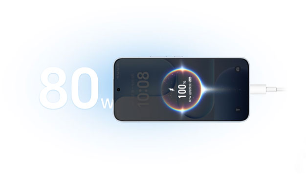 Honor 500 with 80W Honor SuperCharge wired charger