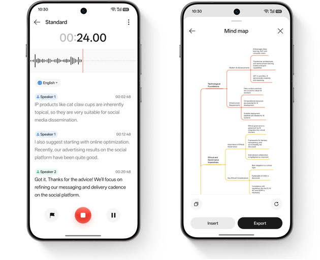 OPPO Find X9 Smart Helper Apps AI Recording and AI Writer OPPO Find X9 Smart Helper Apps AI Recording and AI Writer.