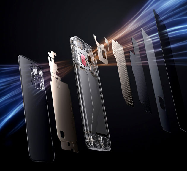 OPPO Find X9 Vapour Chamber Cooling System OPPO Find X9 Vapor Chamber Cooling System