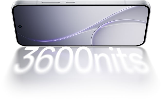 OPPO Reno 15 6.32 inch 120Hz AMOLED Display at 3600 nits peak brightness OPPO Reno 15 6.32-inch 120Hz AMOLED Display at 3600 nits peak brightness.