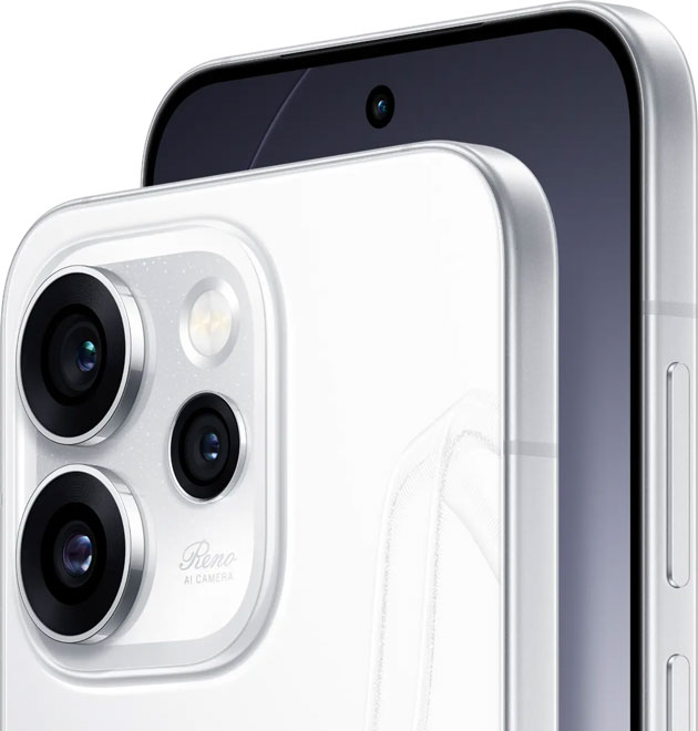 OPPO Reno 15 has a Pro Triple camera 200MP Main 50MP Telephoto 50MP Ultra Wide OPPO Reno 15 has a Pro Triple camera: 200MP Main + 50MP Telephoto + 50MP Ultra-Wide.