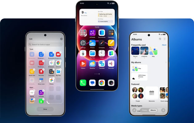 Oppo Find X9 OS uses the all new Luminous Rendering Engine OPPO Find X9 OS uses the all-new Luminous Rendering Engine