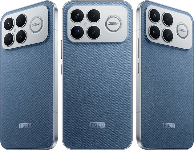 Poco F8 Ultra Denim Blue Color Poco F8 Ultra Denim Blue Color