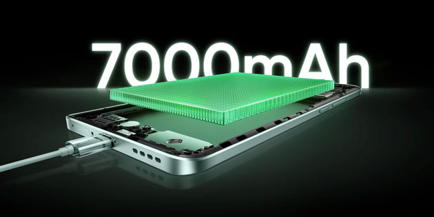 Realme 15 5G 7000mAh battery