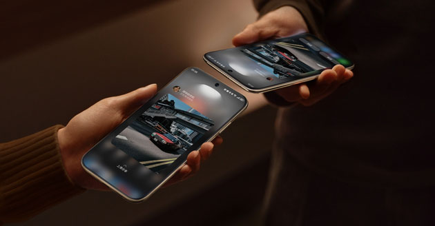 With the Tap-to-Share feature on the Huawei Mate 70 Air, you can share contacts, music, photos, Wi-Fi, and more with just one touch.