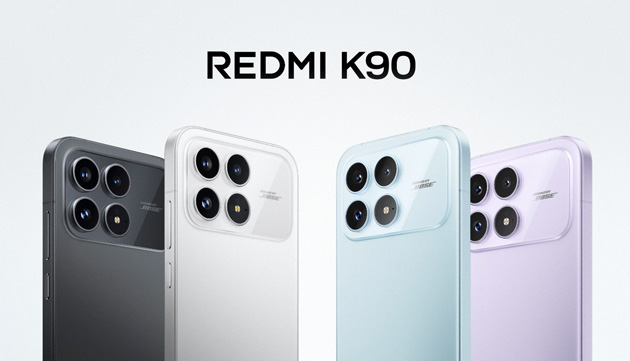 Xiaomi Redmi K90 Colors Black White Aquamarine and Light Purple 1 Xiaomi Redmi K90 Colors Black, White, Aquamarine, and Light Purple.