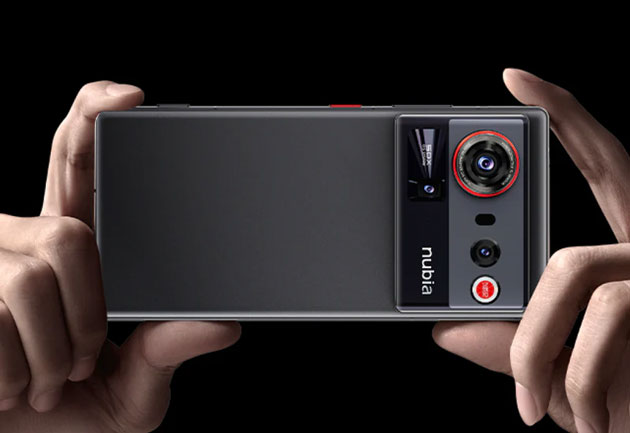 nubia Z80 Ultra with 8K video recording at 30 frames per second and offering super-smooth slow-motion options with 4K at 3060120fps.
