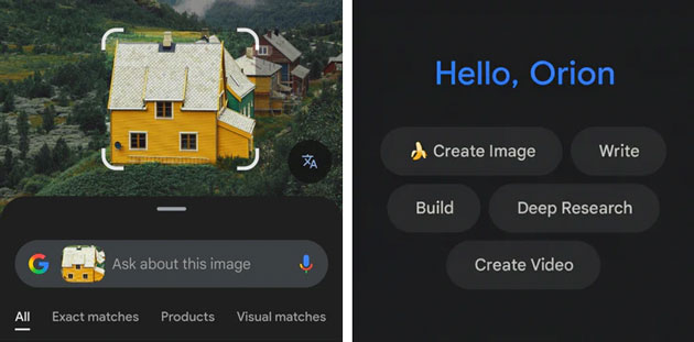 nubia Z80 Ultra with AI: Circle to Search with Google and Gemini AI Voice Assistant.