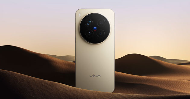 vivo X300 Pro with IP68, IP69 dust and water resistance.