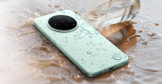 vivo Y500 Pro has Diamond Shield Glass protection. It has IPX8 and IPX9 dust and water resistance vivo Y500 Pro has Diamond Shield Glass protection. It has IPX8 and IPX9 dust and water resistance.