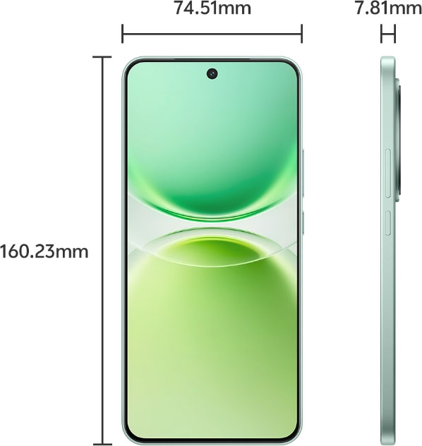 vivo Y500 Pro measures 160.23 x 74.51 x 7.81 mm and weighs 198.6 grams vivo Y500 Pro measures 160.23 x 74.51 x 7.81 mm and weighs 198.6 grams.