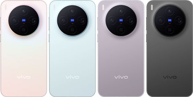 vivo X300 LPDDR5X RAM and UFS 4.1 Storage