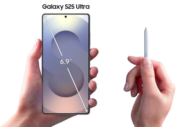 All seven colors of the Samsung Galaxy S25 Ultra have a thickness of 8.2 mm and weigh 218 grams All seven colors of the Samsung Galaxy S25 Ultra have a thickness of 8.2 mm and weigh 218 grams.