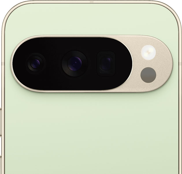 Google Pixel 10 Pro Jade color and camera module