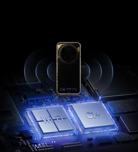 Honor Magic 8 Pro Wireless and Port Connectivity Honor Hongyan Six Wing Antenna Honor Magic 8 Pro Wireless and Port Connectivity: Honor Hongyan Six-Wing Antenna