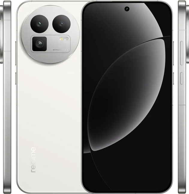 Realme GT 8 White Color Realme GT 8 Diary White Color