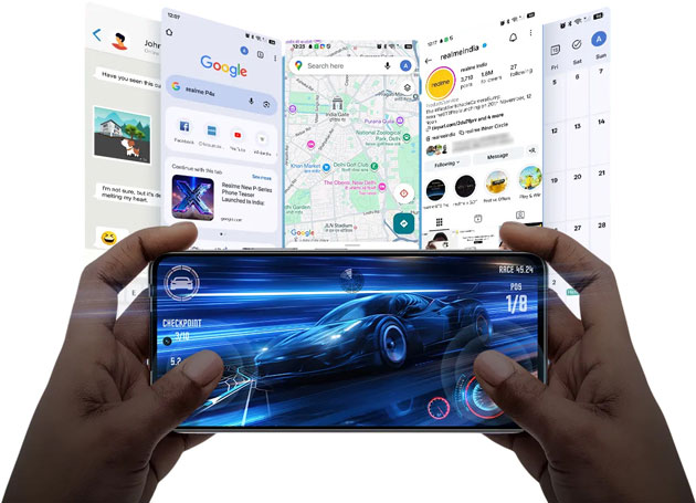 Realme P4x Storage and Memory Specs