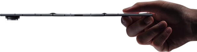 The Samsung Galaxy Z TriFold is 3.9 mm thick The Samsung Galaxy Z TriFold is 3.9 mm thick.