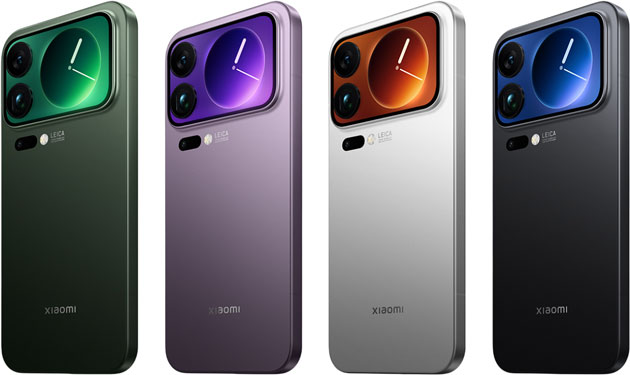 Xiaomi 17 Pro Max Colors