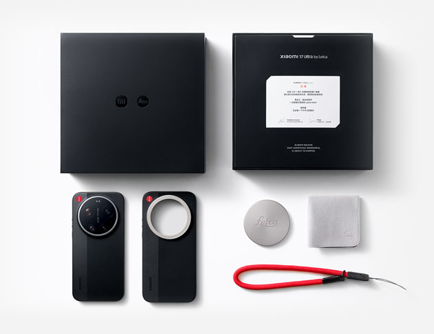 Xiaomi 17 Ultra Leica Edition Box Contents
