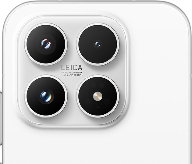 Xiaomi 17 white with beautiful camera module design