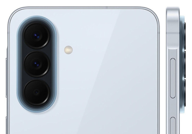 Samsung Galaxy A57 camera and side view Samsung Galaxy A57 camera and side view