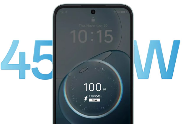 45W charging OPPO K14x 5G 45W charging OPPO K14x 5G