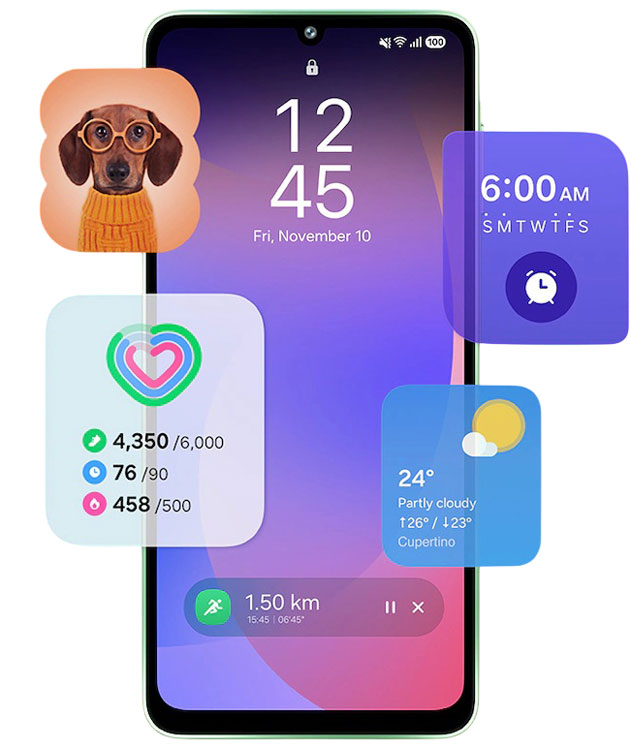 Galaxy F70e runs Android 16 with One UI 8.