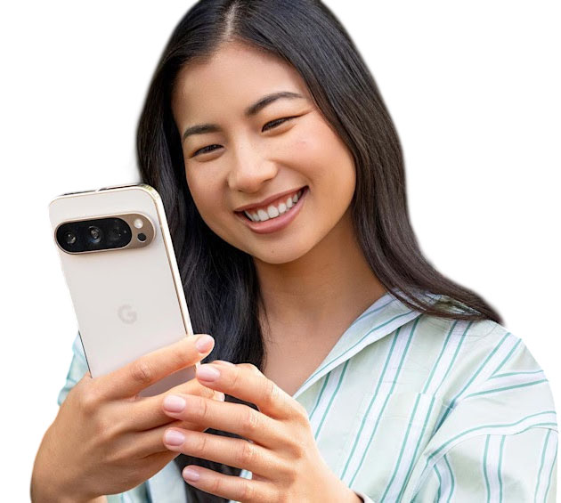 Google Pixel 10 Pro XL Porcelain in hand Google Pixel 10 Pro XL Porcelain in hand