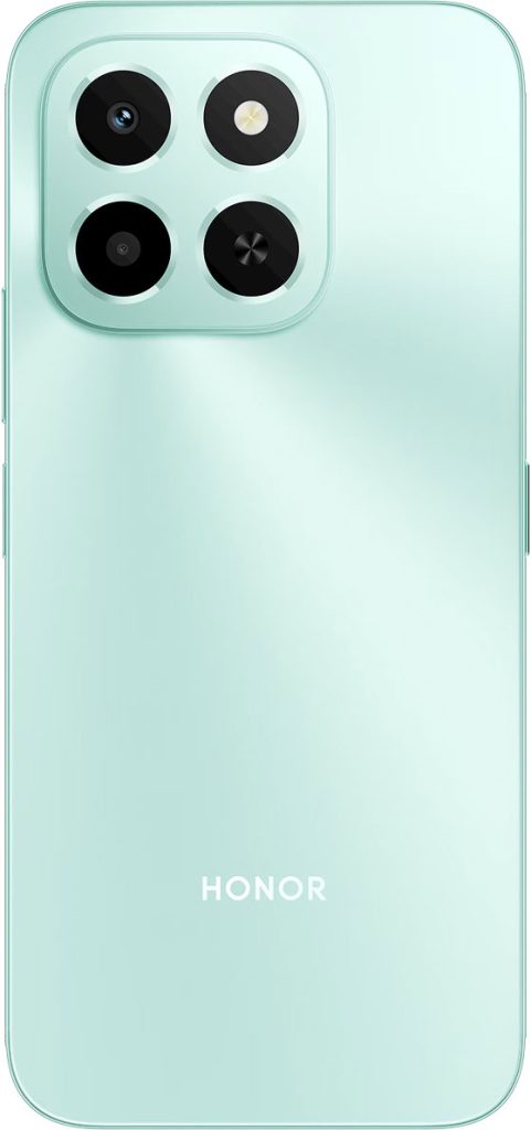 Honor X6c Ocean Cyan back design
