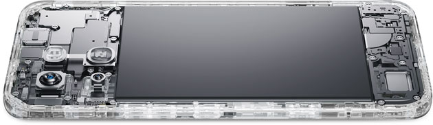 Internal hardware of Infinix Note Edge