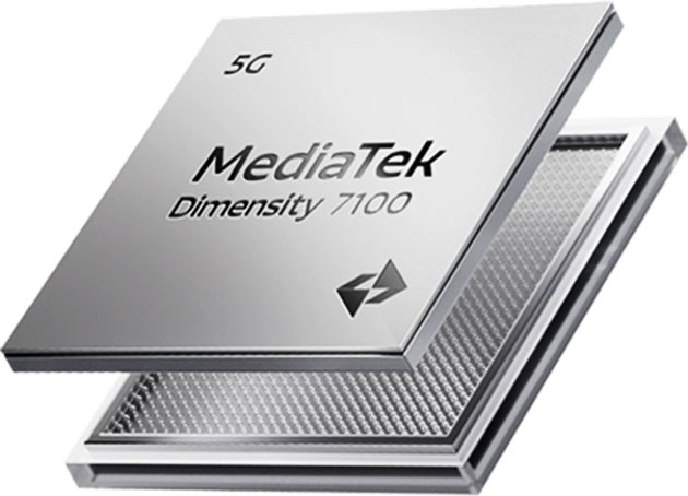 MediaTek Dimensity 7100 chipset, the processor used in the Infinix Note Edge.