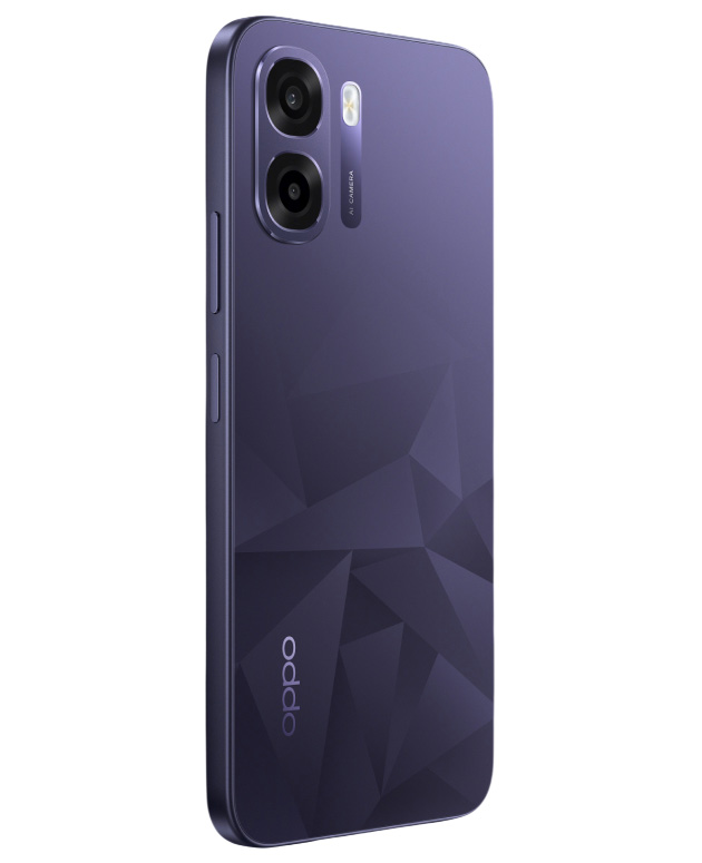 OPPO K14x 5G Prism Violet back design OPPO K14x 5G Prism Violet back design