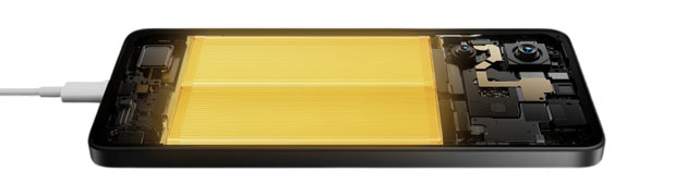 Poco X7 Pro 6000mAh battery